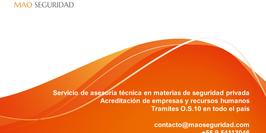 MAO Seguridad SpA – Asesoría, capacitación y servicios de seguridad privada